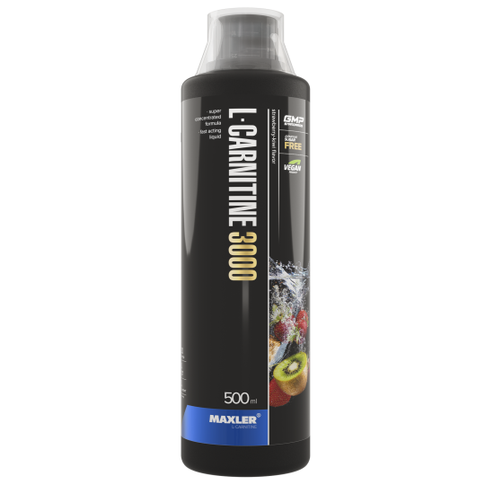 L-карнитин Maxler L-Carnitine 500 ml (3000 mg) - Strawberry-Kiwi