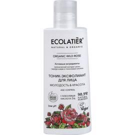 Тоник для лица «Ecolatier» Green Wild Rose, Молодость и красота, 150 мл