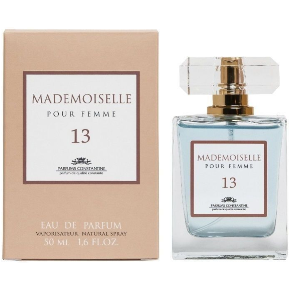 Парфюмерная вода  женская «Parfums Constantine», Mademoiselle13, 50 мл