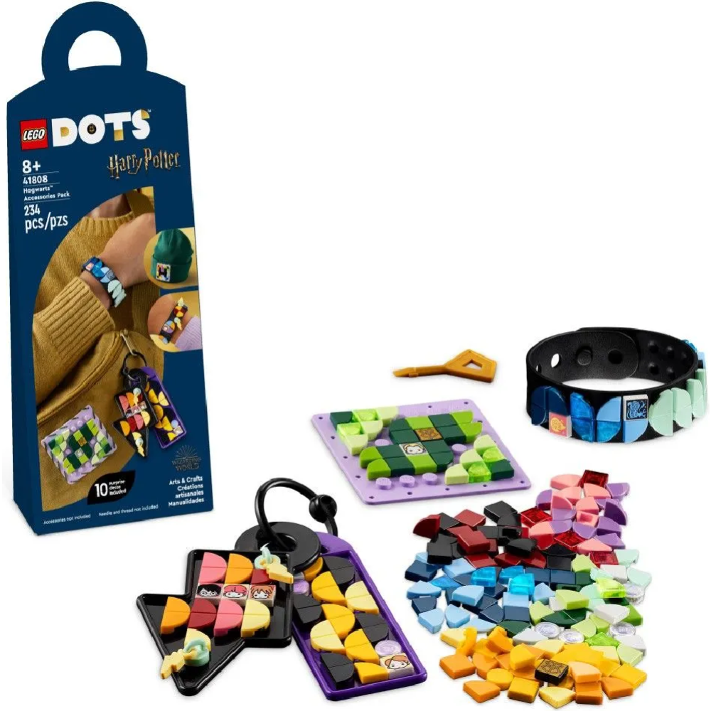 Конструктор «LEGO» Dots Набор аксессуаров Хогвартс 41808