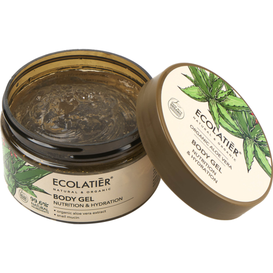 Гель для тела «Ecolatier» Green Aloe Vera, Питание&Увлажнение, 250 мл