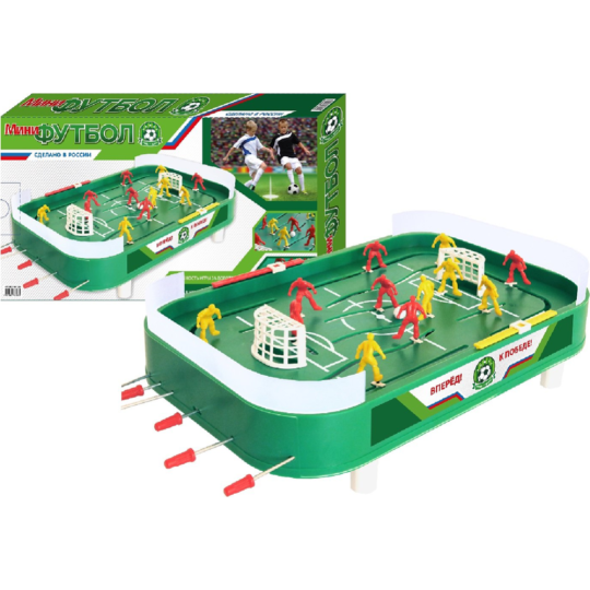 Игра настольная «Green Plast» Футбол в коробке, ФТБ012, 65.5х35.5х7.5 см