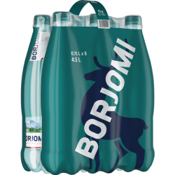 Вода ми­не­раль­ная «Borjomi» га­зи­ро­ван­ная, 6х0.75 л