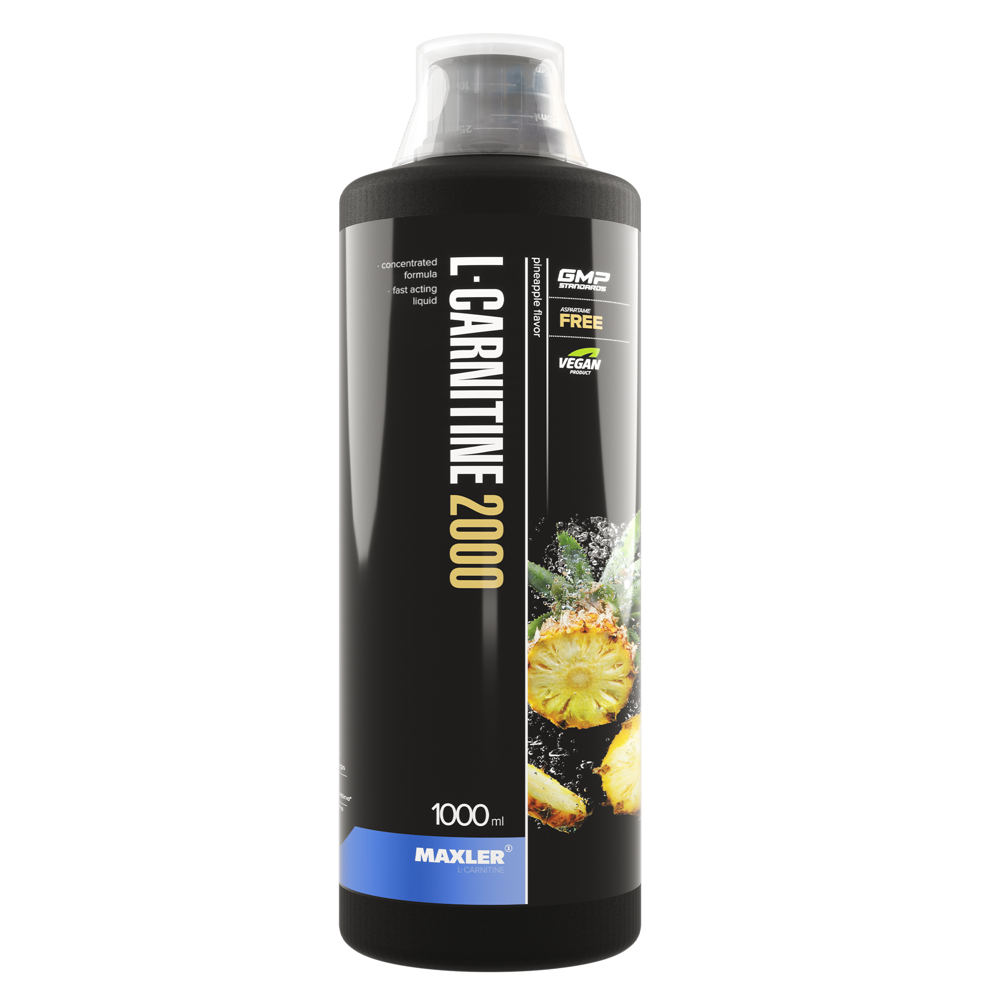 Л-карнитин Maxler L-Carnitine 1000 ml - Pineapple