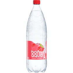 Вода пи­тье­вая «Bonaqua» га­зи­ро­ван­ная со вкусом малины, 1.5 л