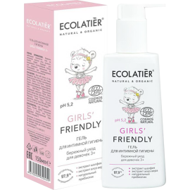 Гель для интимной гигиены детский «Ecolatier» Baby, Girls' Friendly, 150 мл