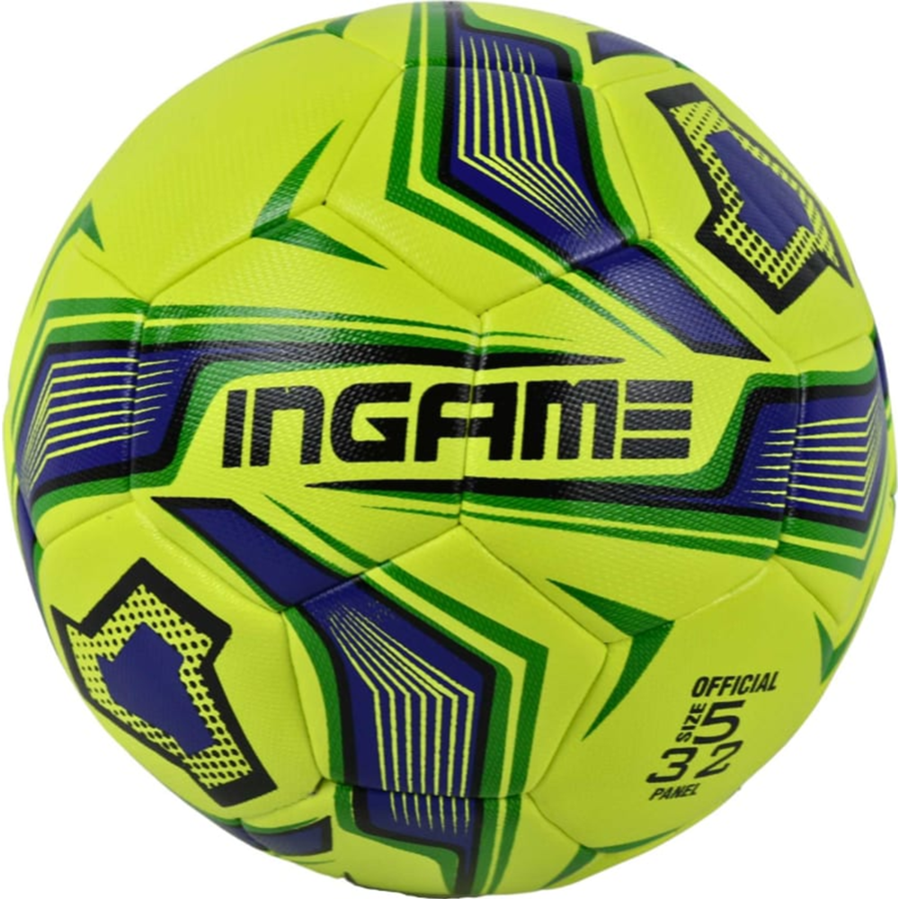 Футбольный мяч «Ingame» Porte IFB-226, желтый/синий