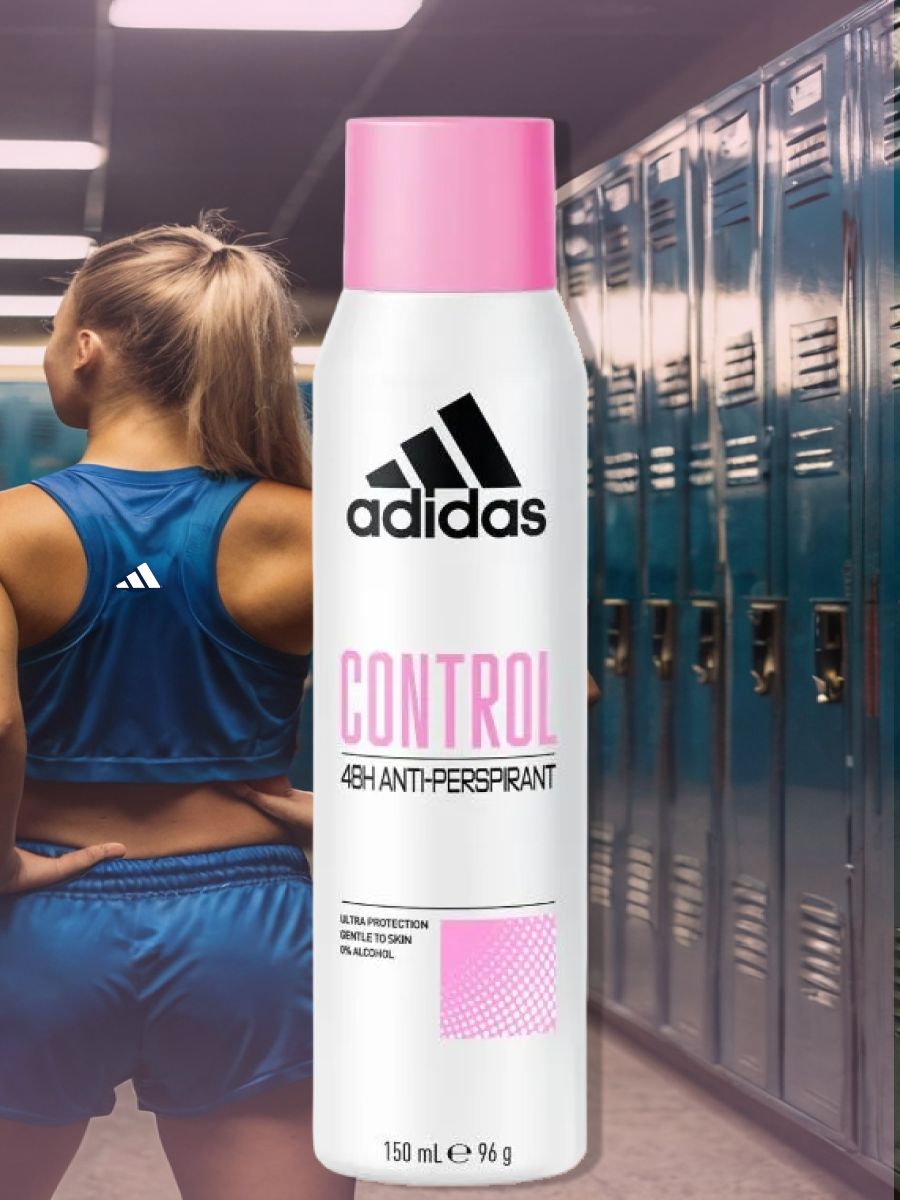 Дезодорант женский Adidas Control 150мл