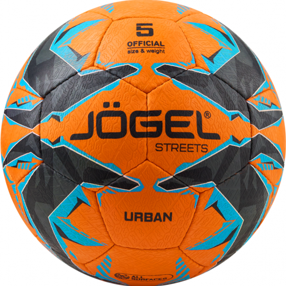 Футбольный мяч «Jogel» Urban №5, BC22, размер 5, оранжевый