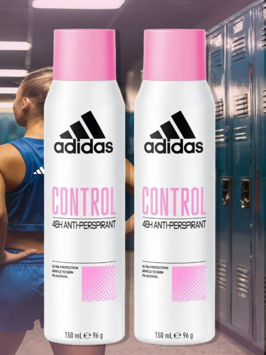 Дезодорант женский Adidas Control 150мл НАБОР 2шт