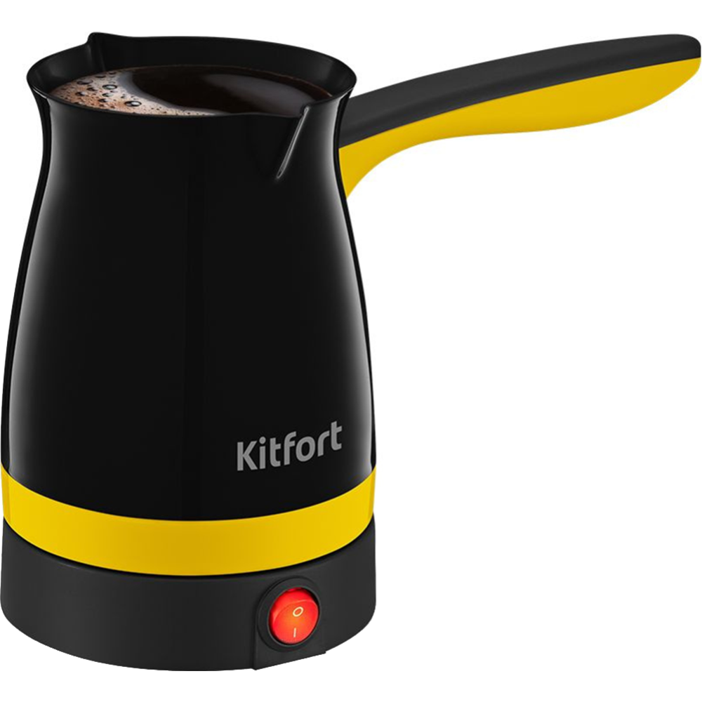 Электротурка «Kitfort» KT-7183-3, черный/желтый