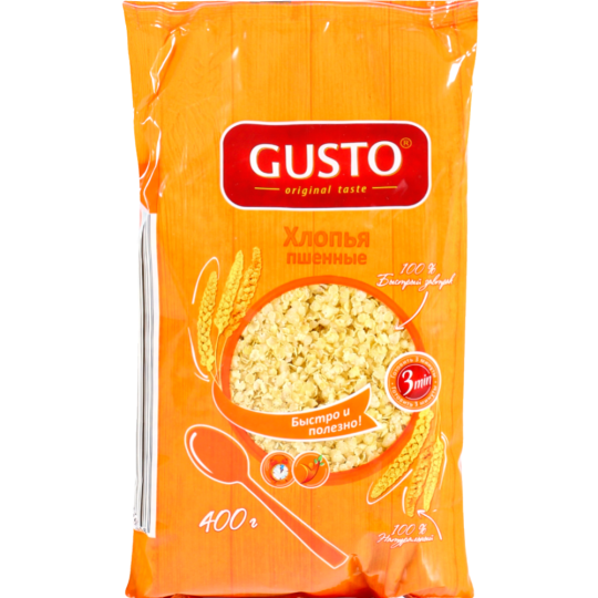 Хлопья пшенные  «Gusto» 400 г