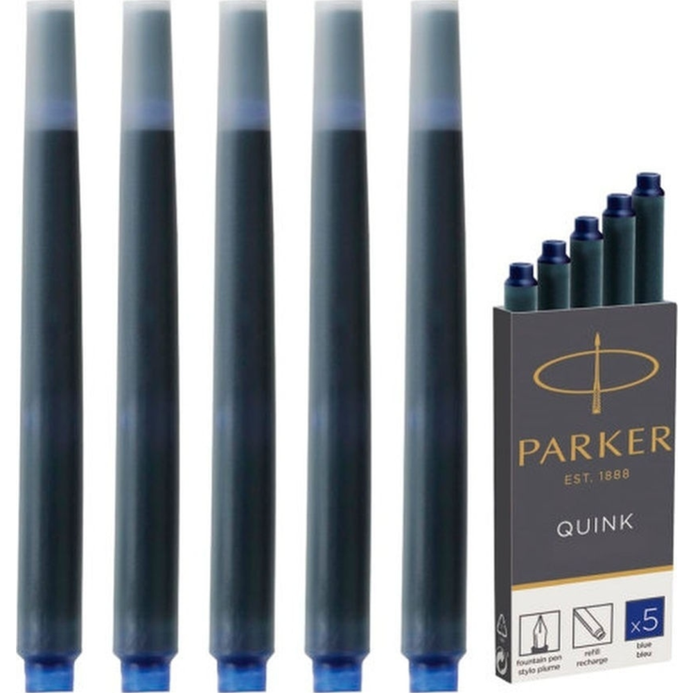 Картридж «Parker» 1950384, синий, 5 шт