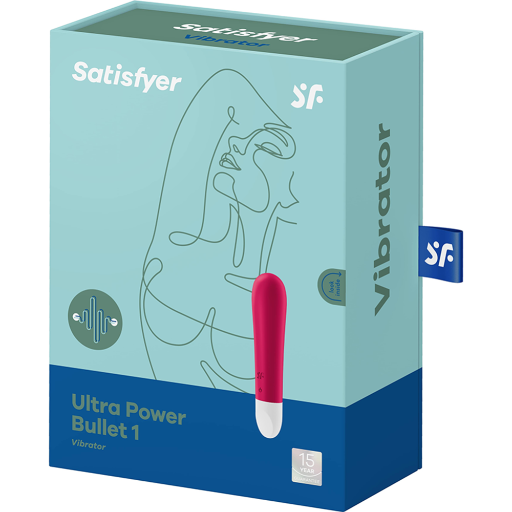 Вибратор «Satisfyer» Ultra Power Bullet 1, 4009582, красный