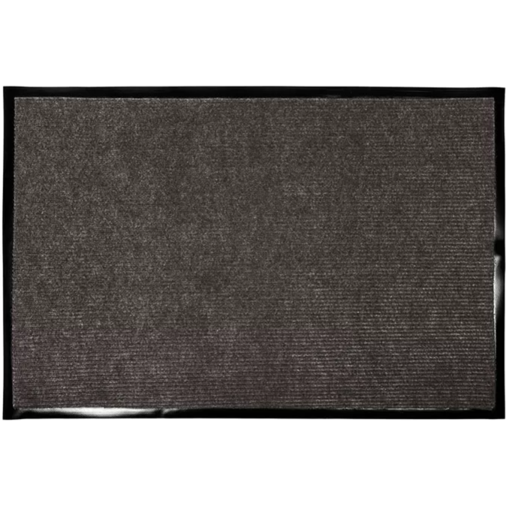 Коврик «Kovroff» придверный, Комфорт, серый, ребристый, 50x80 см