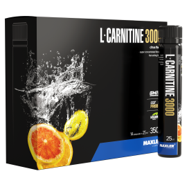 Л-карнитин Maxler L-Carnitine 14x25 ml (3000 mg) - Citrus