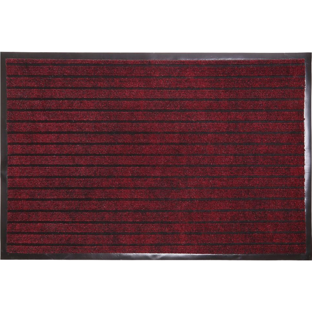 Коврик «Kovroff» придверный, Спектр, красный, ребристый, 60x90 см