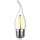 Лампа сд FILAMENT свеча на ветру FC37 E27 7W 32429 4