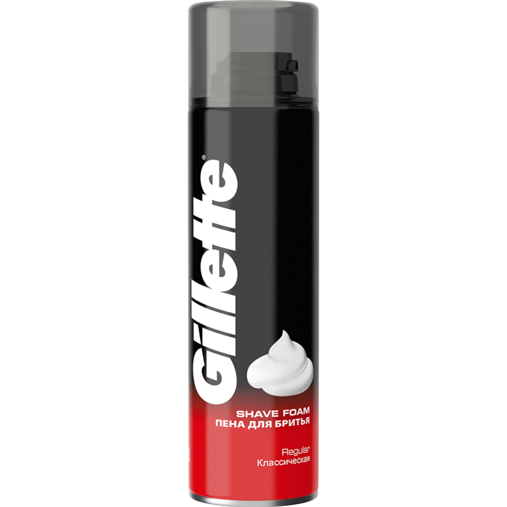 Пена для бритья «Gillette» Foam Regular Классическая, 200 мл.   #0
