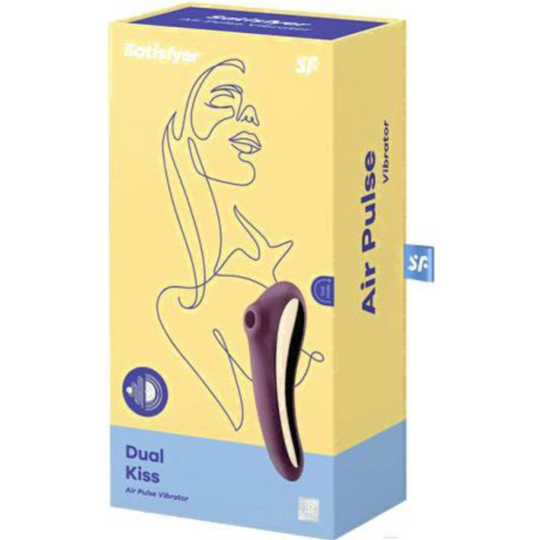 Стимулятор «Satisfyer» Satisfyer Dual Kiss, 4003016, фиолетовый