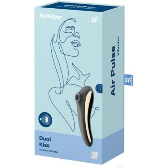 Стимулятор «Satisfyer» Satisfyer Dual Kiss, 4003009, черный