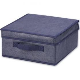 Ко­роб­ка «Hausmann» HM-SO03500, синий, 30х30х15 см