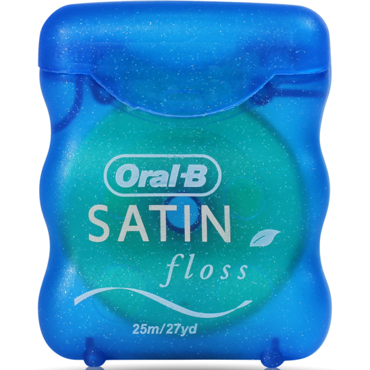 Зубная нить «Oral B» Satin Floss, 25 м