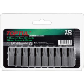 Набор бит «Toptul» Torx T60, FSEA1260G, 10шт