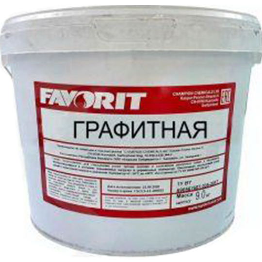 Смазка «Favorit» Графитная, 57535, 9 кг