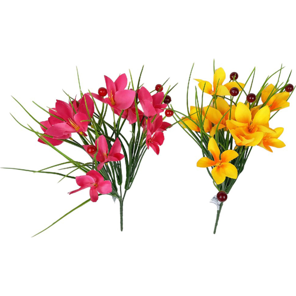 Цветок ис­кус­ствен­ный «К­ро­ку­сы» BY-37-11, 35 см