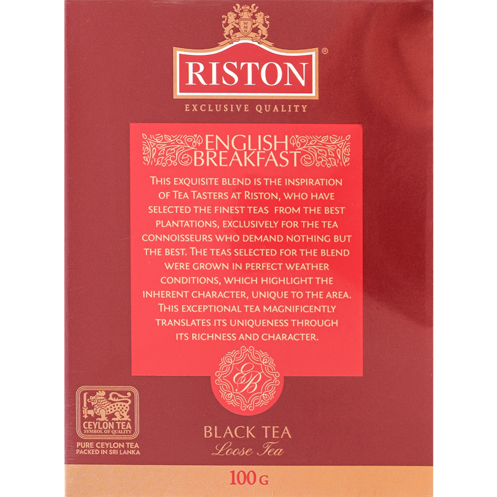 Чай черный «Riston» листовой, 100 г #1