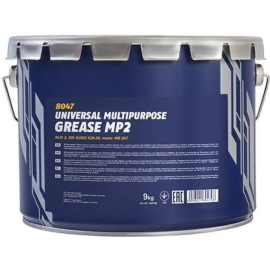 Смазка «Mannol» MP-2 8047 Universal Multipurpose Grease, 56628, 9 кг