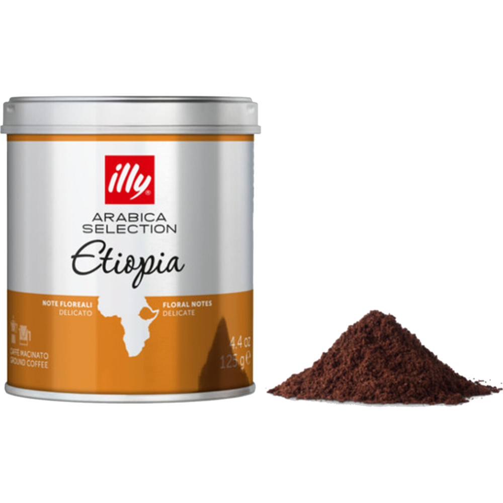 Кофе молотый «Illy» Arabica Selection, Etiopia, 125 г #0