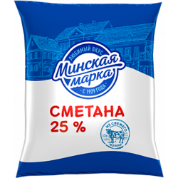 Сме­та­на «Мин­ская марка» 25%, 400 г