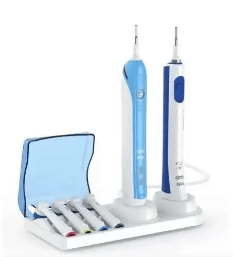 Подставка / станция / контейнер Oral-B Braun D16/17/18/20 для хранения 4-х насадок и 2-х электрических зубных щеток