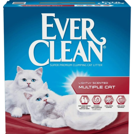 Наполнитель для туалета «Ever Clean» Multiple Cat, 6 кг