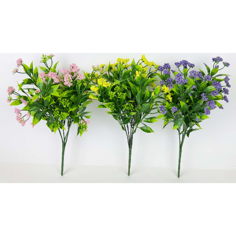 Цветок искусственный «Букет вереска» BY-37-6, 30 см #1