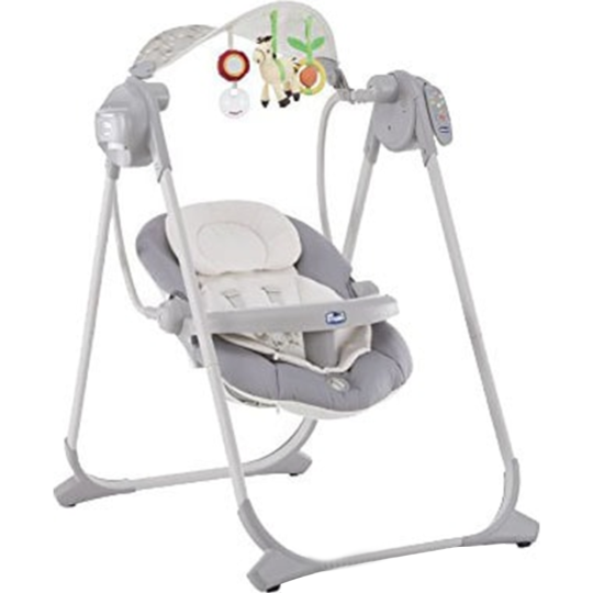 Качели «Chicco» Polly Swing Up, Silver