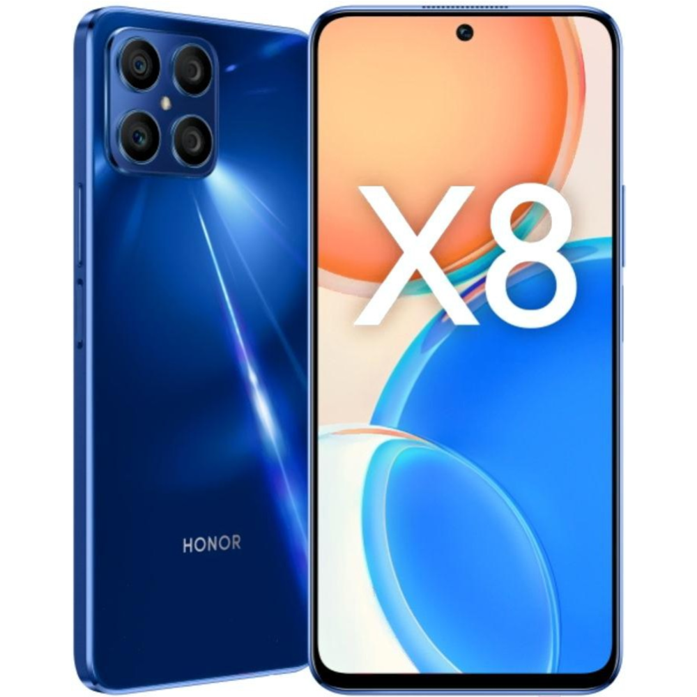 Смартфон «Honor» X8 6GB/128GB, TFY-LX1, Ocean Blue 5109ACYF купить в Минске:  недорого, в рассрочку в интернет-магазине Емолл бай