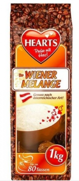 Капучино Венская карамель Hearts Wiener melange, 1 кг (80 порций)