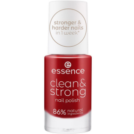 Лак для ногтей «Essence» Clean&Strong, 05 Loud Poppy, 8 мл