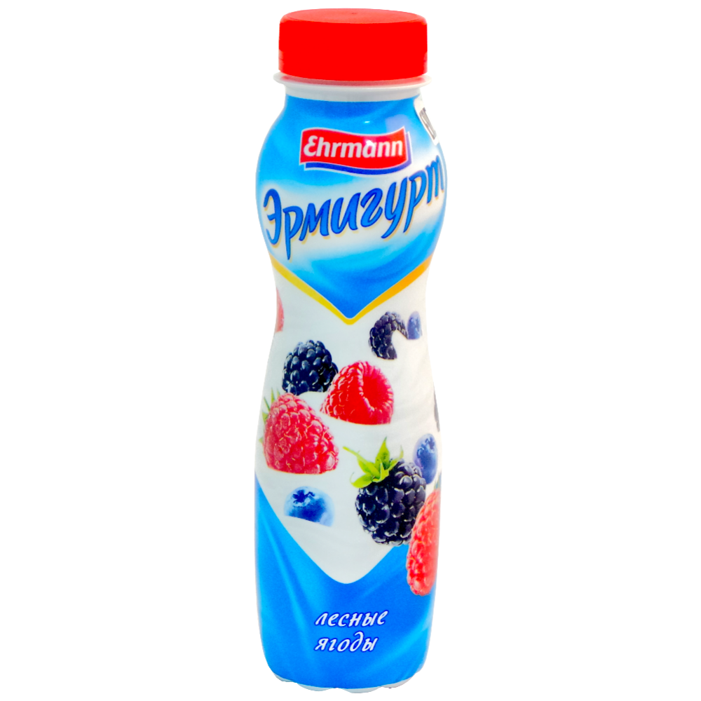 Йо­гурт­ный на­пи­ток «Ehrmann» Эр­ми­гурт, лесные ягоды 1.2%, 290 г
