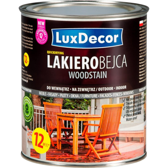 Лакобейц «LuxDecor» Светлый дуб, 2.5 л