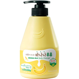 Гель для душа «Welcos» Kwailnara Banana Milk Body Cleanser, FFFCBKBB560, 560 мл