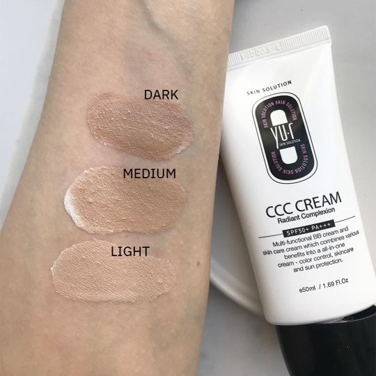 Мультифункциональное тональное средство Yu.r CCC Cream Radiant Complexion SPF50+ Light