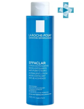 La Roche-Posay Effaclar Лосьон для кожи лица для сужения пор с микроотшелушивающим эффектом, 200 мл