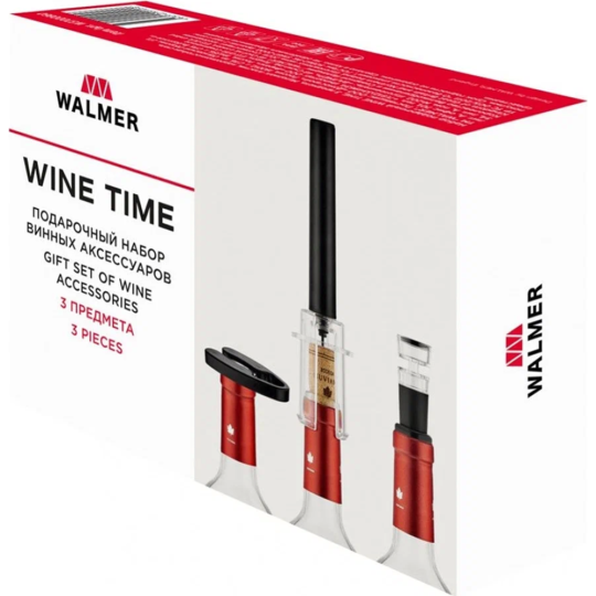 Набор для бара «Walmer» Wine Time, W37000860, 3 предмета