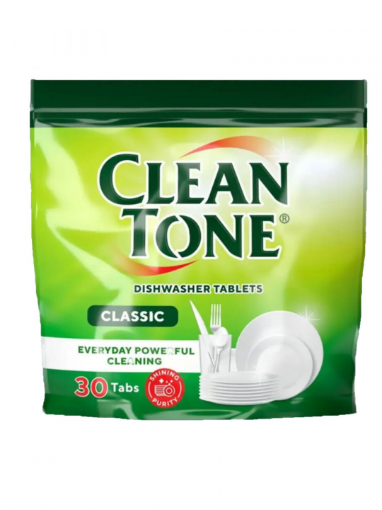 Таблетки для посудомоечной машины Clean Tone CLASSIC 30 шт.