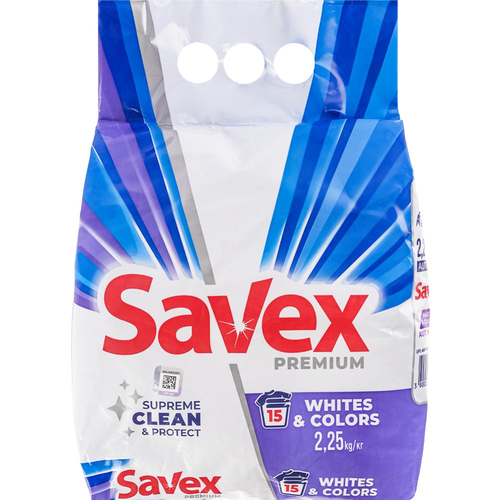 Стиральный порошок «Savex» Whites, 2.25 кг #0