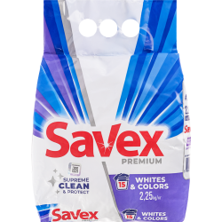 Сти­раль­ный по­ро­шок «Savex» Whites, 2.25 кг